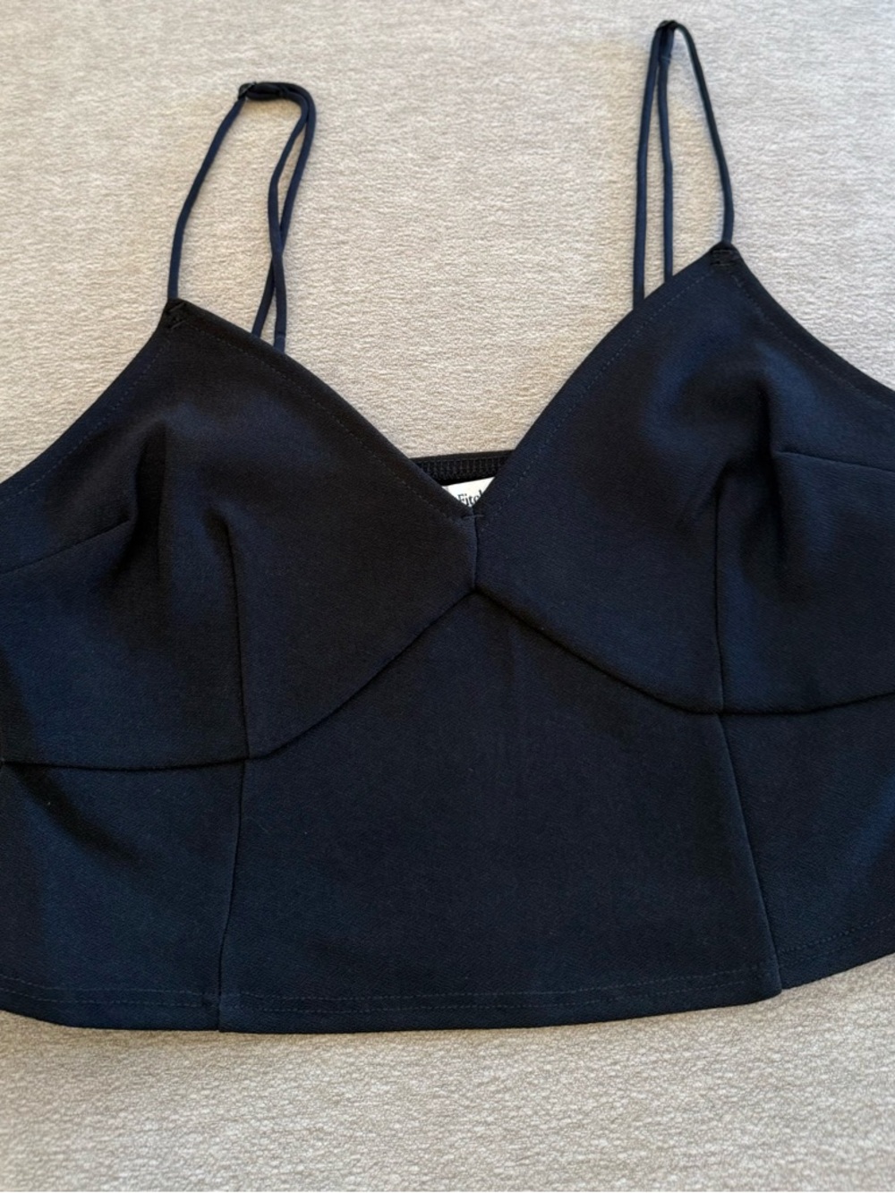 Abercrombie & Fitch Cropped Triangle Set Top